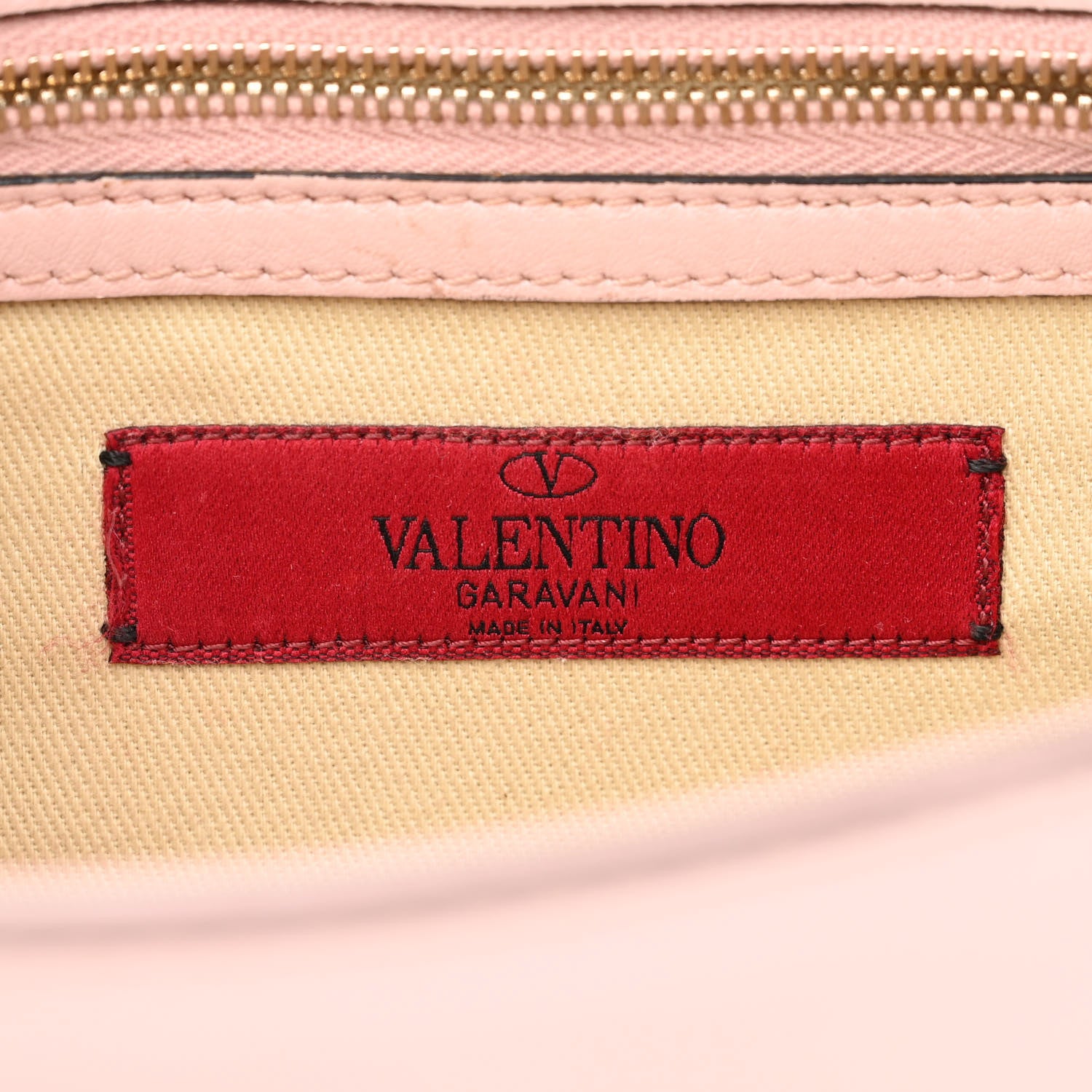 Valentino Garavani Vitello Small Glam Lock Rockstud Flap Water Rose 6 of 15
