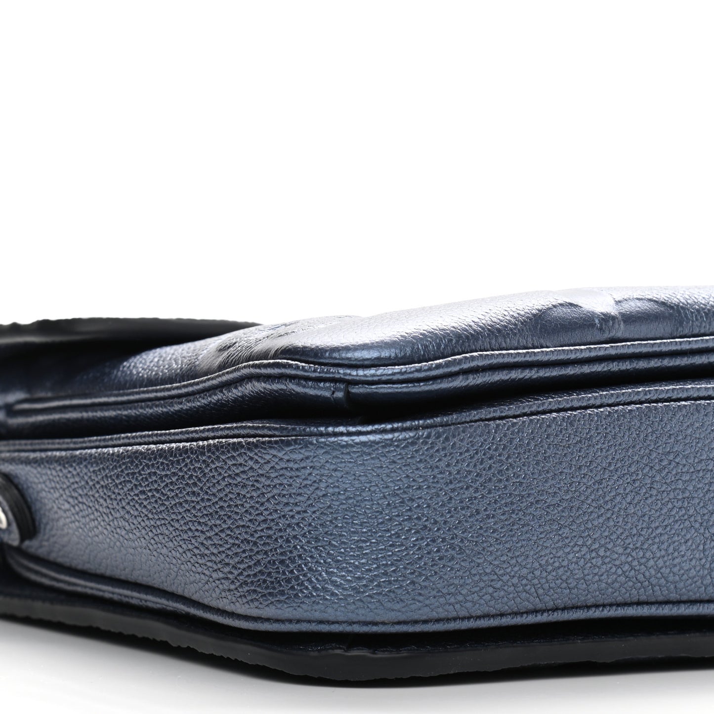 Metallic Empreinte Monogram Giant Pochette Metis Navy Nacre