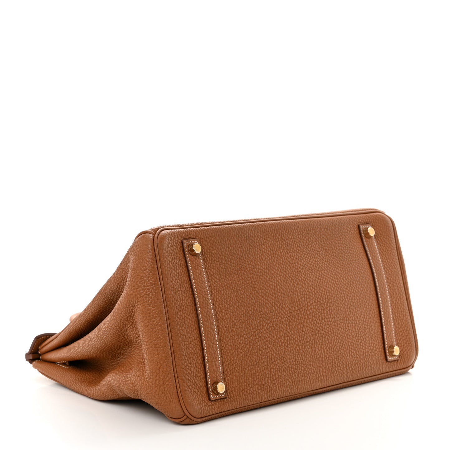 Taurillon Clemence Birkin 35 Gold