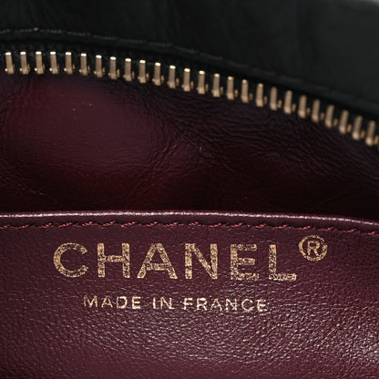 Chanel Aged Calfskin Quilted Small Reissue Camera Case Black 6 of 10