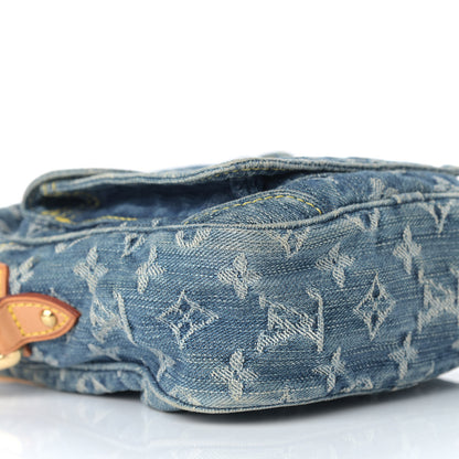 Louis Vuitton Denim Camera Bag Blue 8 of 12