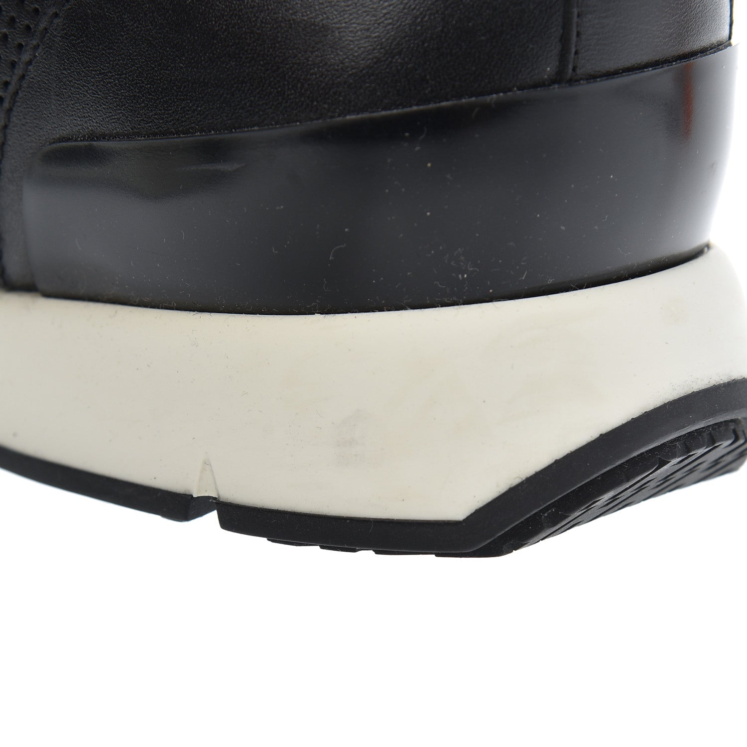 Hermes Calfskin Perforated Mens Starter Sneakers 45.5 Black 12 of 12