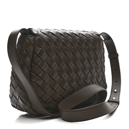 Bottega Veneta Nappa Intrecciato Small Cobble Messenger Bag Light Brown 3 of 12