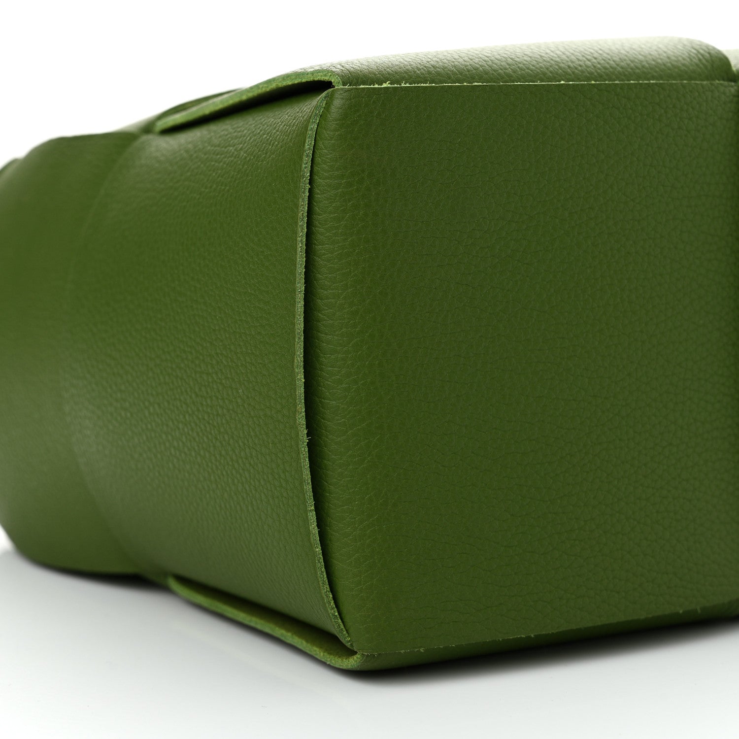 Bottega Veneta Grained Calfskin Intrecciato Small Arco Tote Avocado 10 of 11