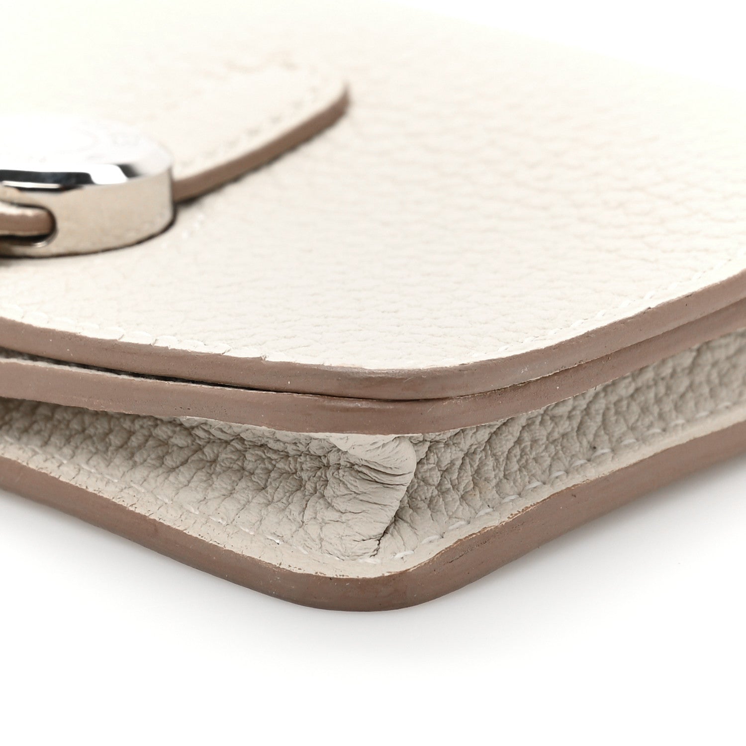 Hermes Togo Dogon Card Case Gris Perle 8 of 11
