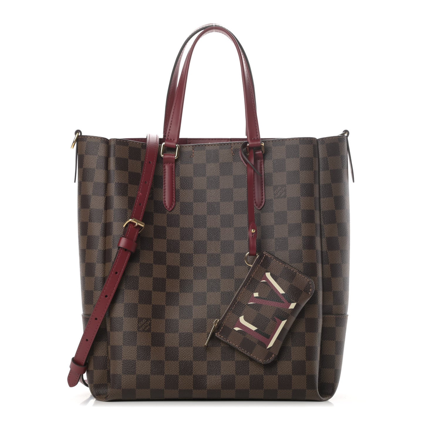 Damier Ebene Belmont MM Cherry Berry