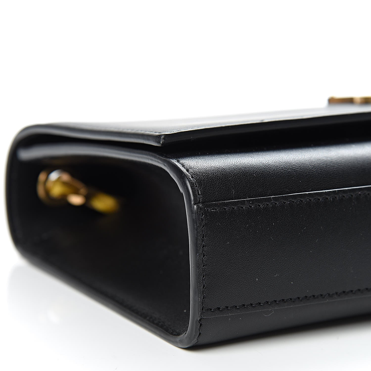 Saint Laurent Calfskin Medium Monogram Kate Satchel Black Multicolor 9 of 11