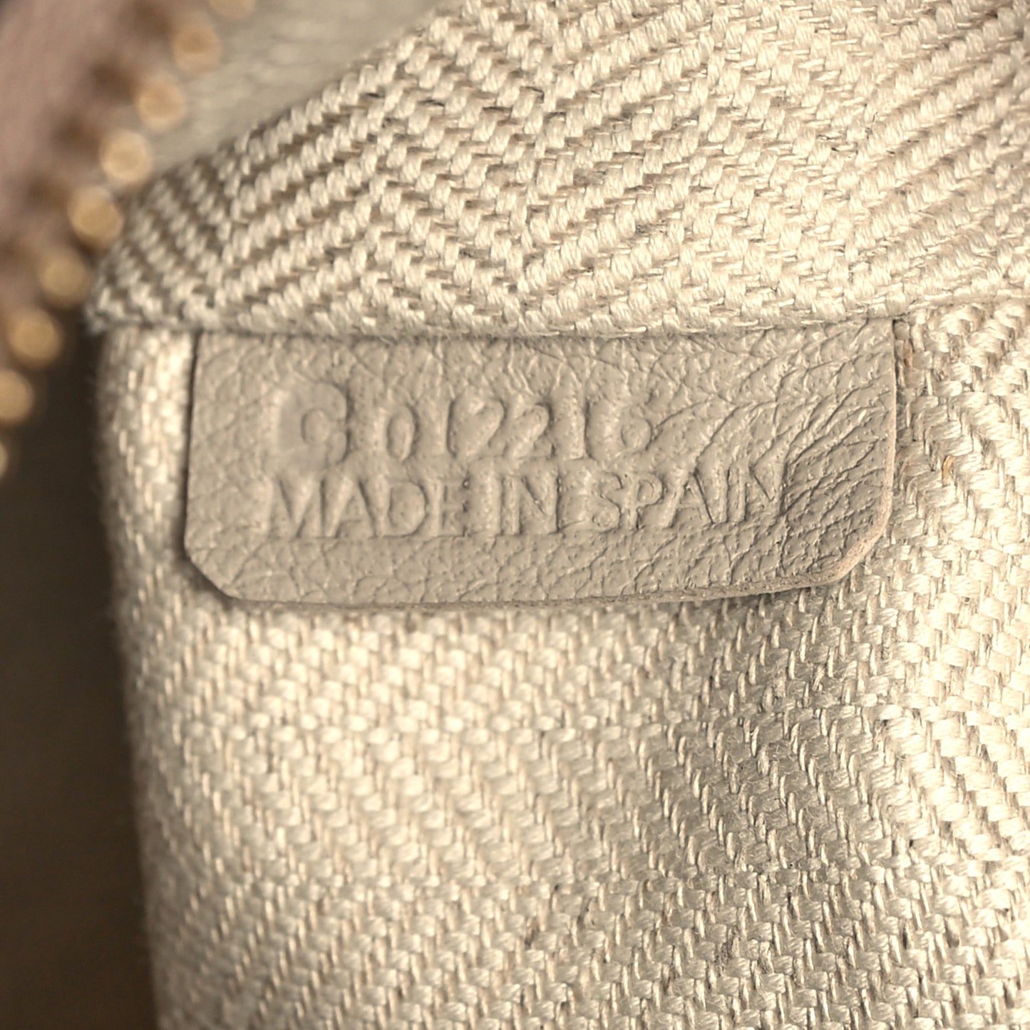 Calfskin Mini Puzzle Bag Sand