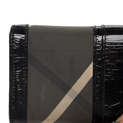 Burberry Beat Check Penrose Continental Wallet Black 9 of 16