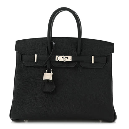 Hermes Togo Birkin 25 Black 1 of 11