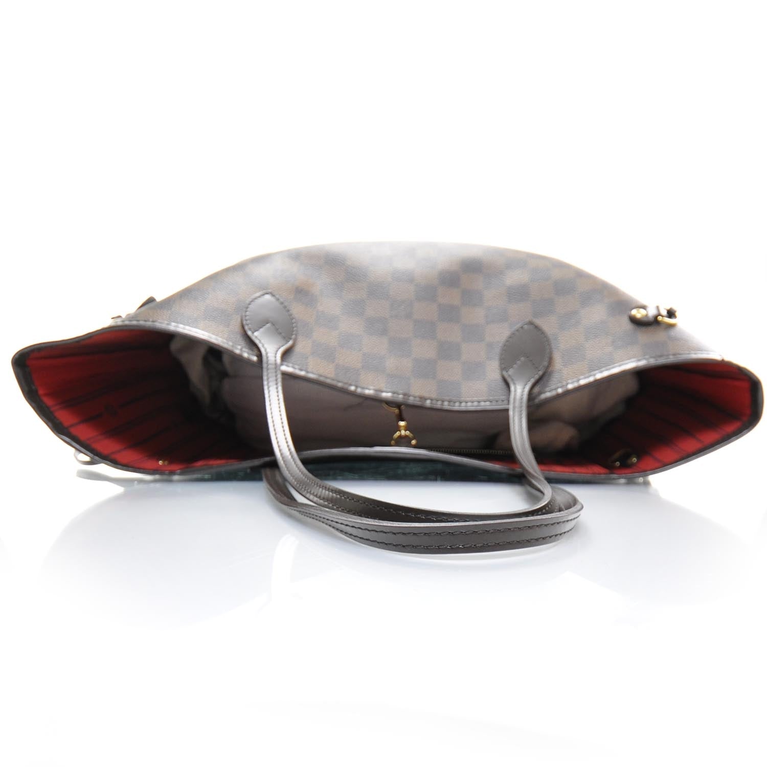 Louis Vuitton Damier Ebene Neverfull MM 6 of 9