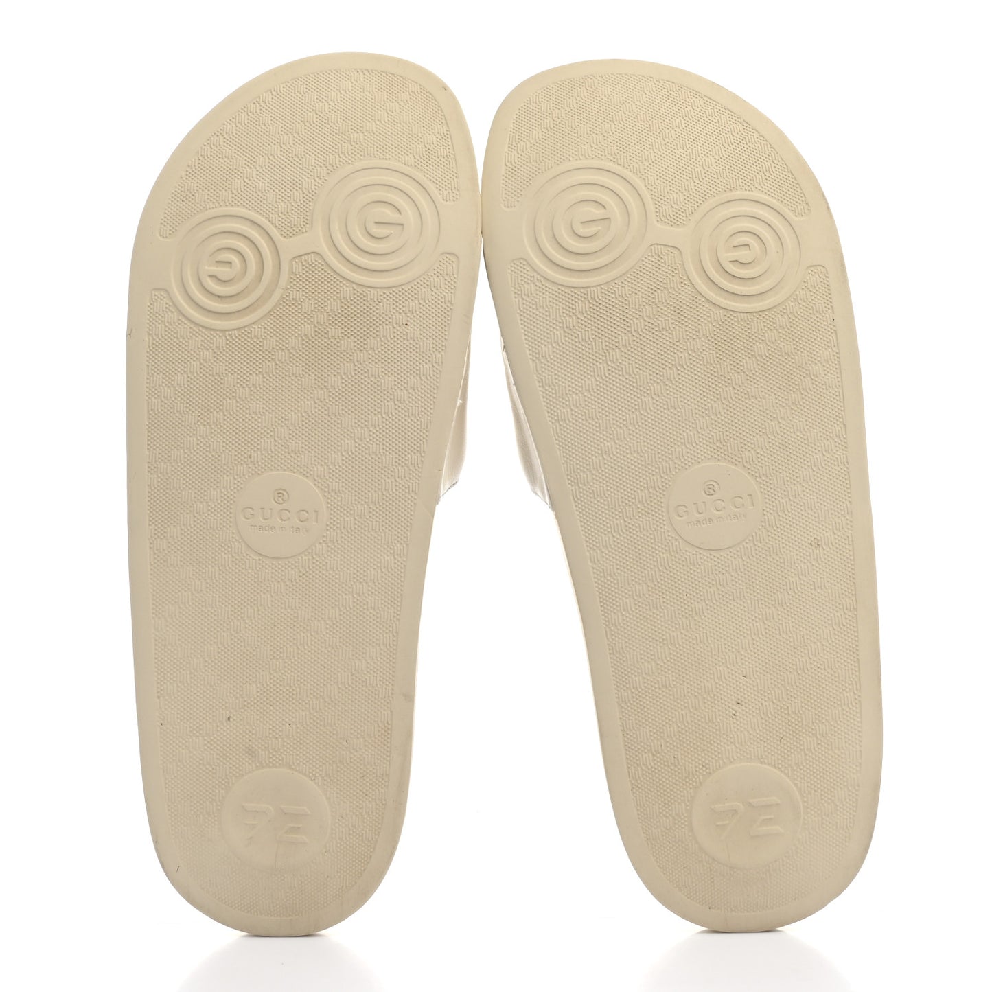 X BNF Nappa Pantoufle Bananya Womens Pool Slide Sandals 39 Mystic White
