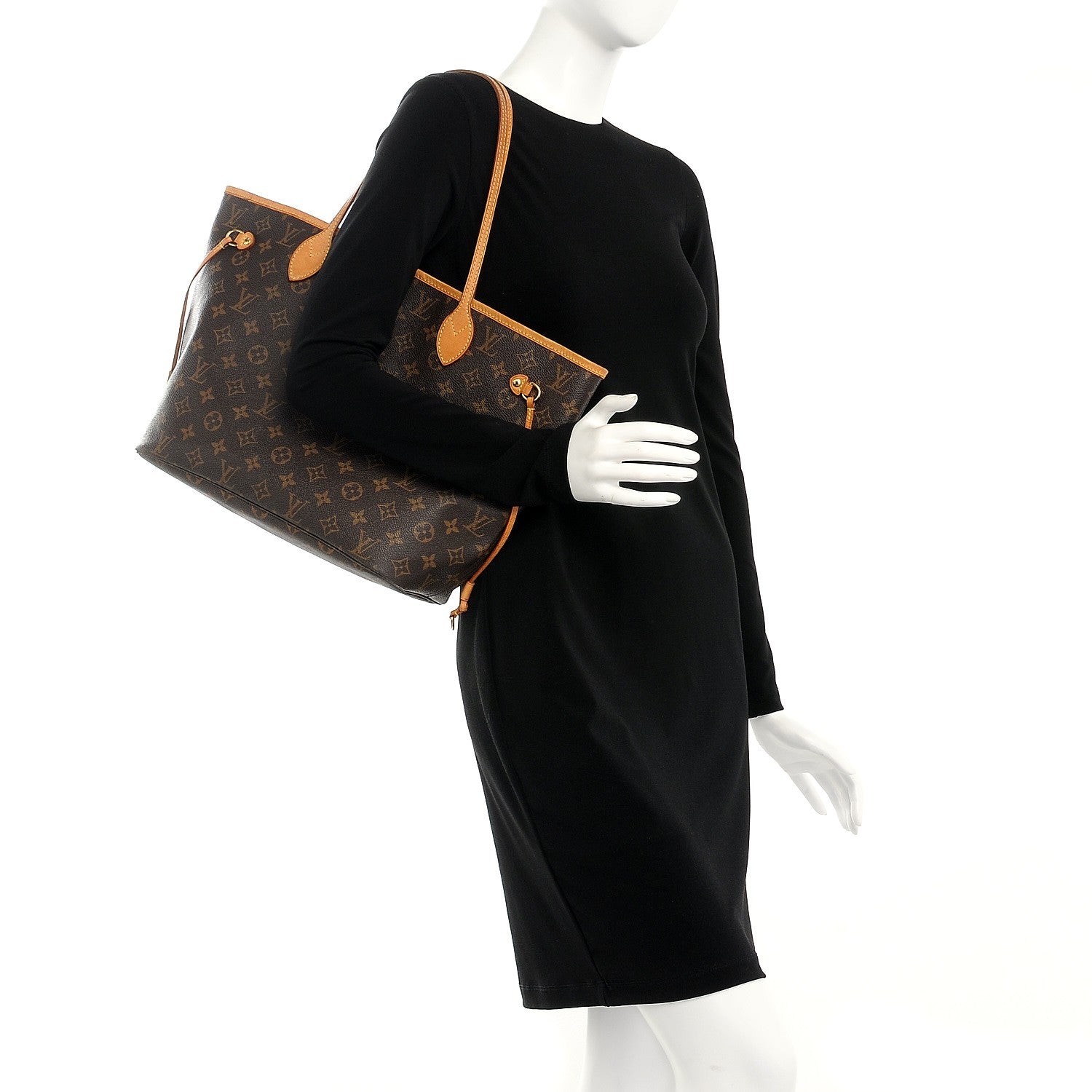 Louis Vuitton Monogram Neverfull MM 2 of 15