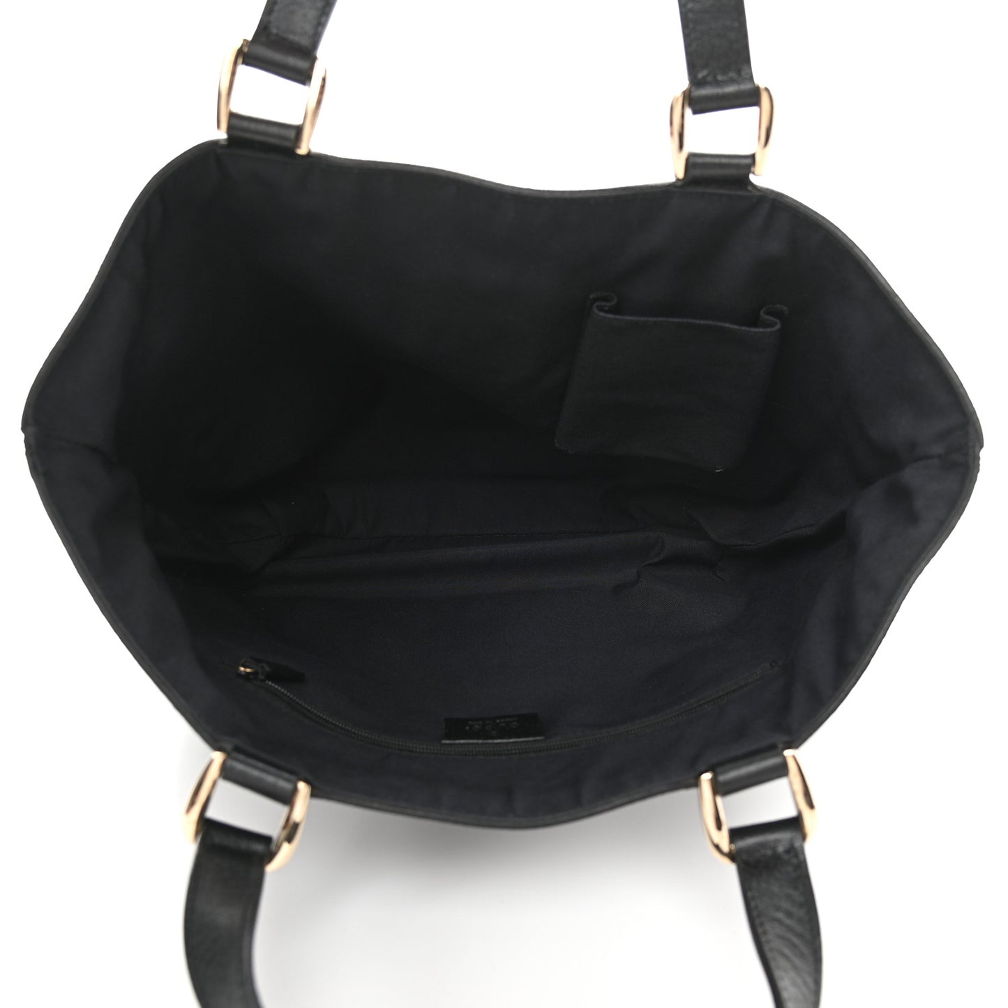 Monogram Small Abbey Tote Black