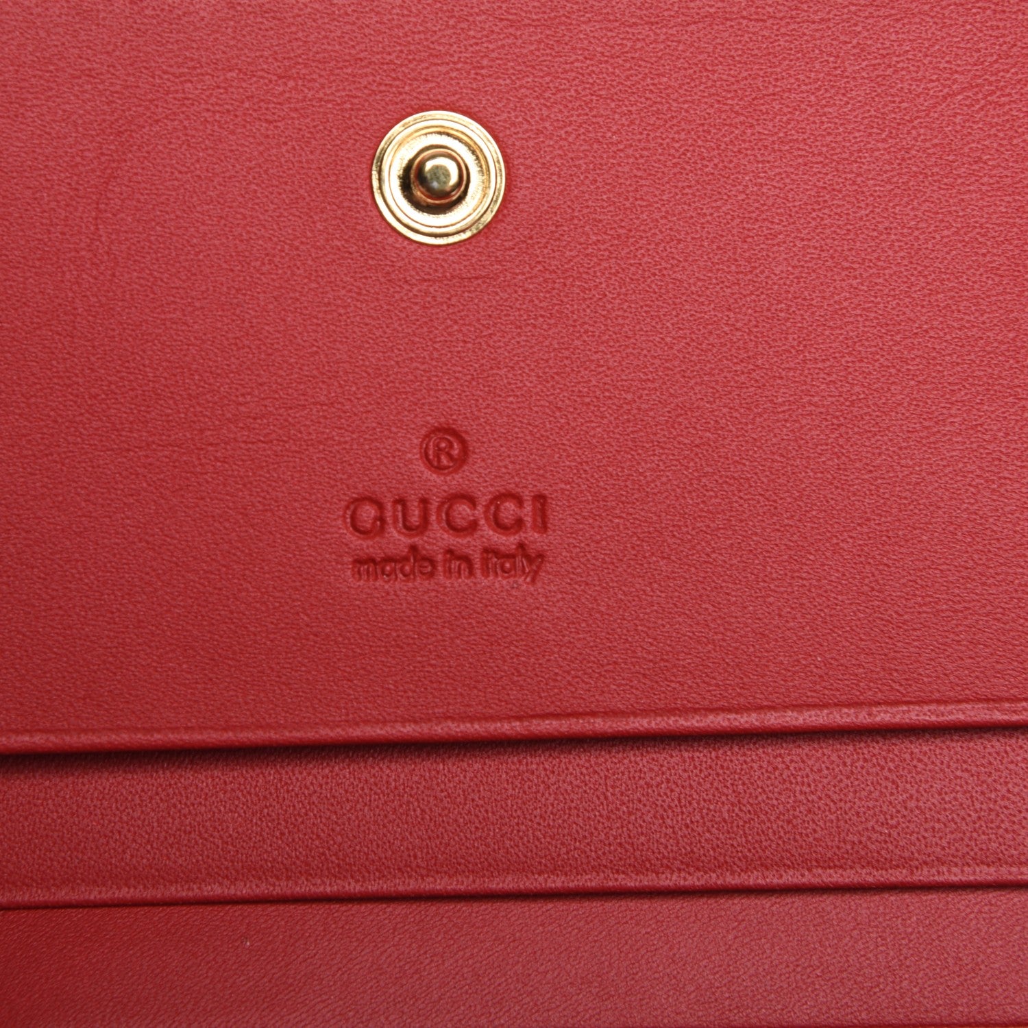 Gucci GG Supreme Monogram Blooms Card Case Beige Blue Navy Hibiscus Red 6 of 8