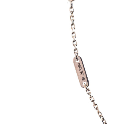 Van Cleef & Arpels 18K Rose Gold Carnelian Sweet Alhambra Heart Pendant Necklace 6 of 6