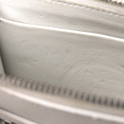 Balenciaga Grained Calfskin Classic Silver Hardware Reporter Crossbody White 10 of 15