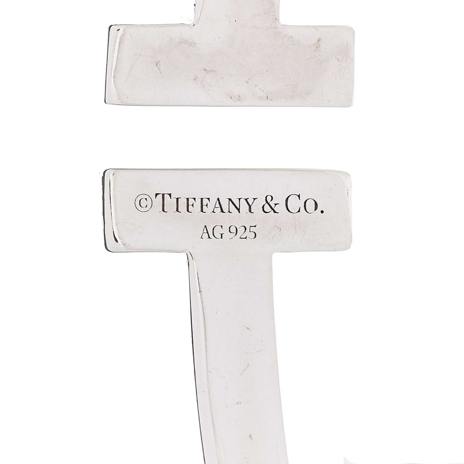Tiffany Sterling Silver T Square Bracelet 3 of 3