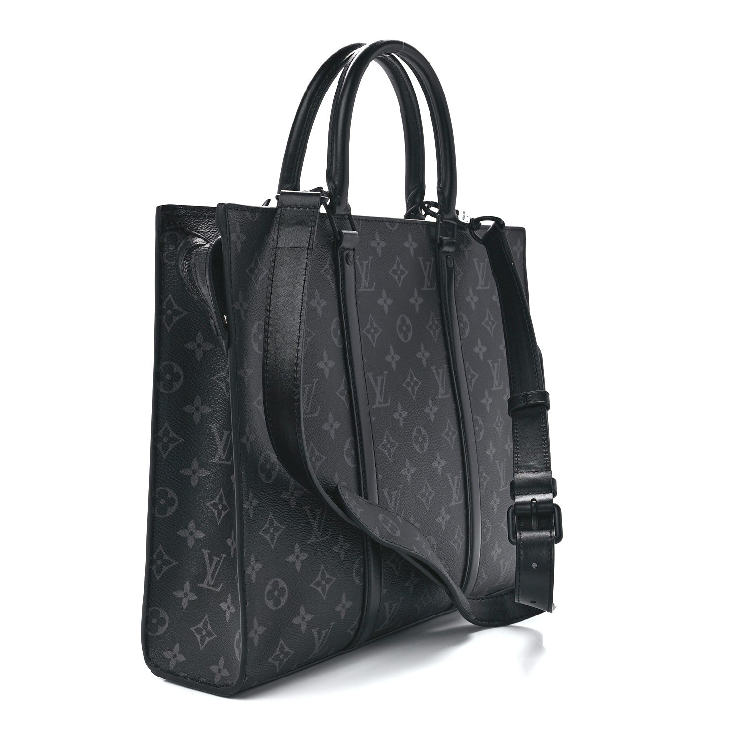 Louis Vuitton Monogram Eclipse Sac Plat Horizontal Zipper 3 of 11