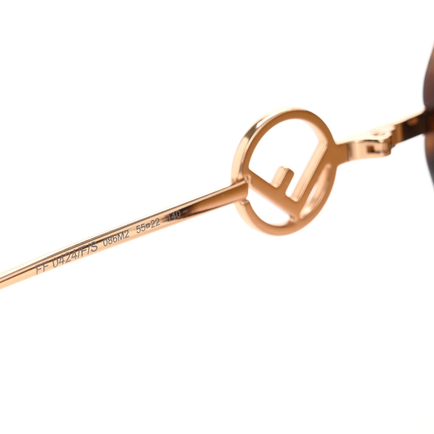 Fendi Acetate Metal F is Fendi FF Square Cat Eye Sunglasses