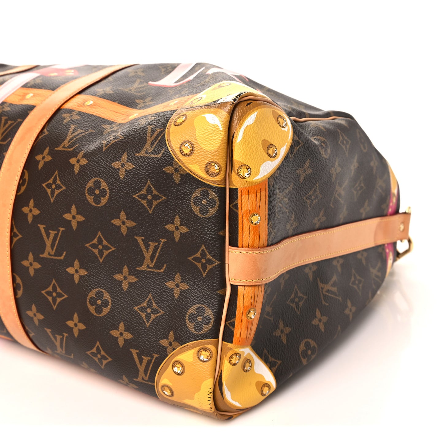 Monogram Summer Trunks Keepall Bandouliere 50