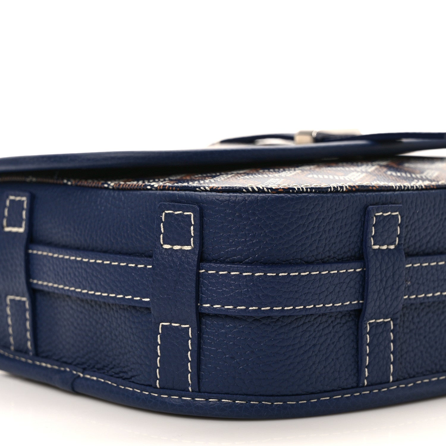 Goyard Goyardine Belvedere II PM Messenger Bag Navy 7 of 9