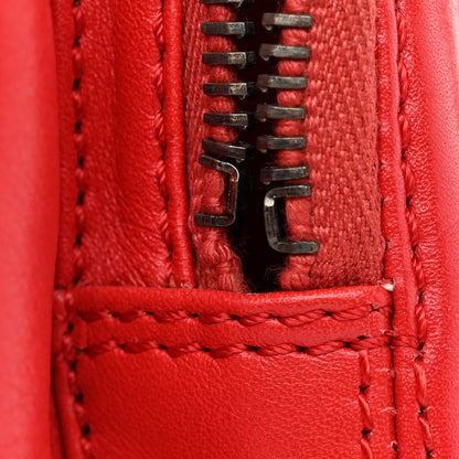 Chanel Lambskin CC Timeless Backpack Red 12 of 13