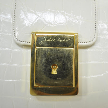 Judith Leiber Alligator Frame Bag White 8 of 11
