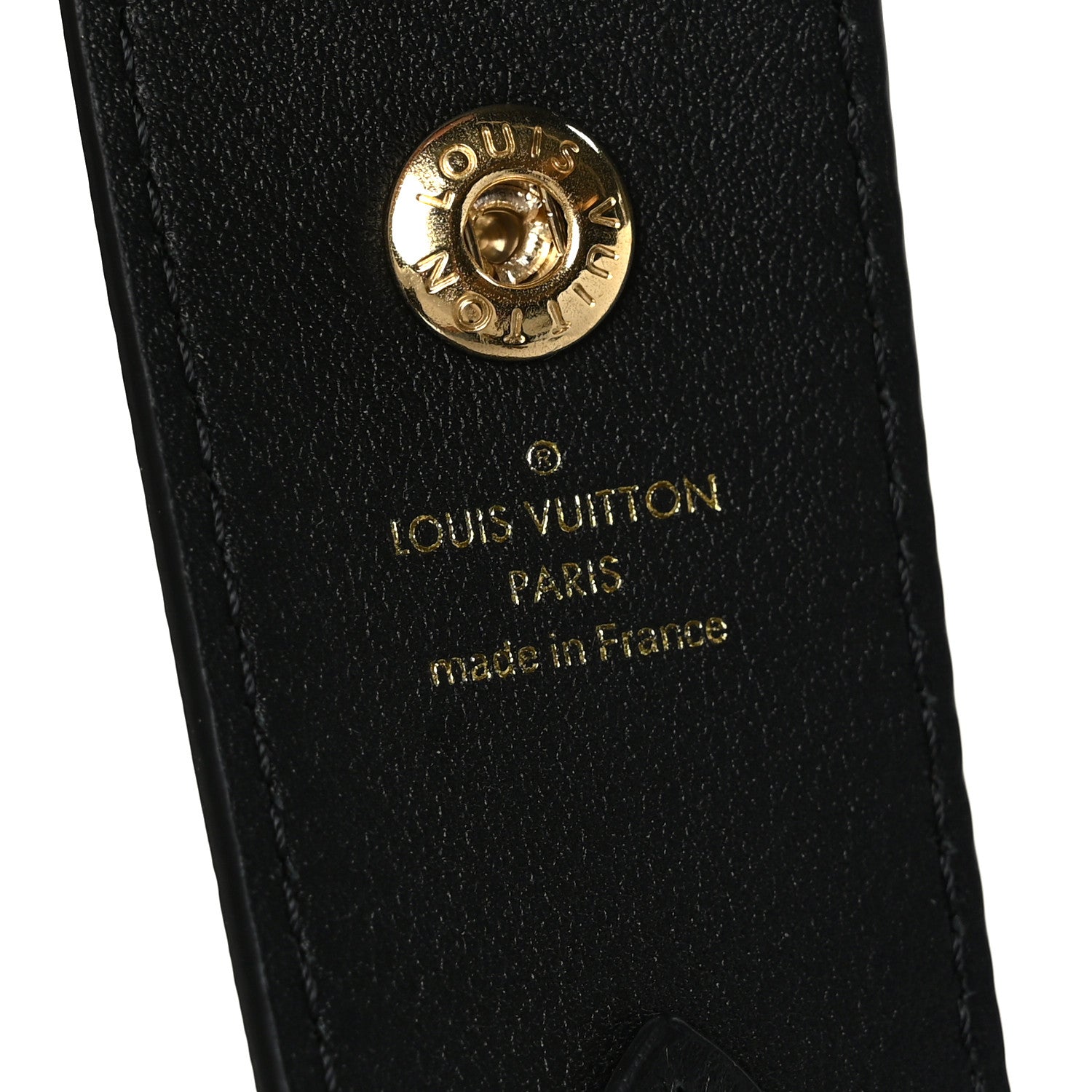 Louis Vuitton Monogram Adjustable Bandouliere Shoulder Strap Black 3 of 4