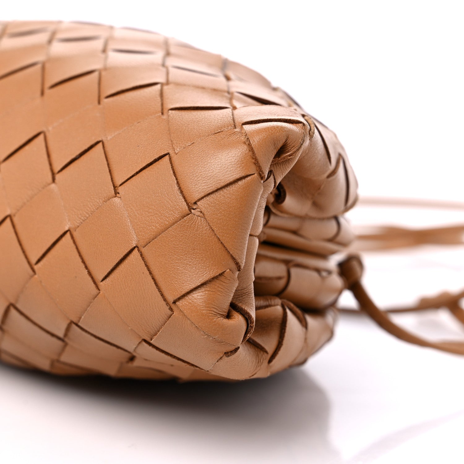 Bottega Veneta Nappa Intrecciato The Mini Pouch Carmel 9 of 9