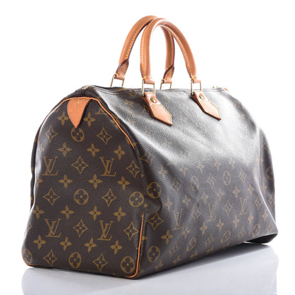 Louis Vuitton Monogram Speedy 35 2 of 12