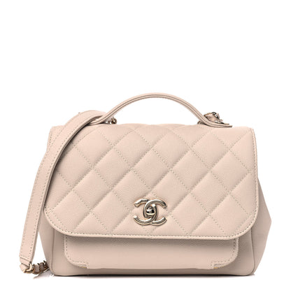 Chanel Caviar Quilted Medium Business Affinity Flap Beige 1 of 4