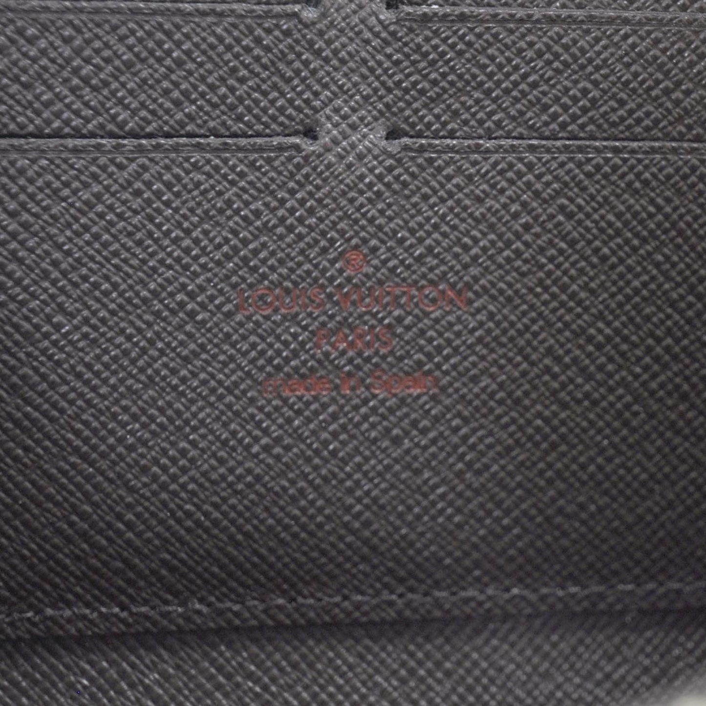 Damier Ebene Zippy Wallet