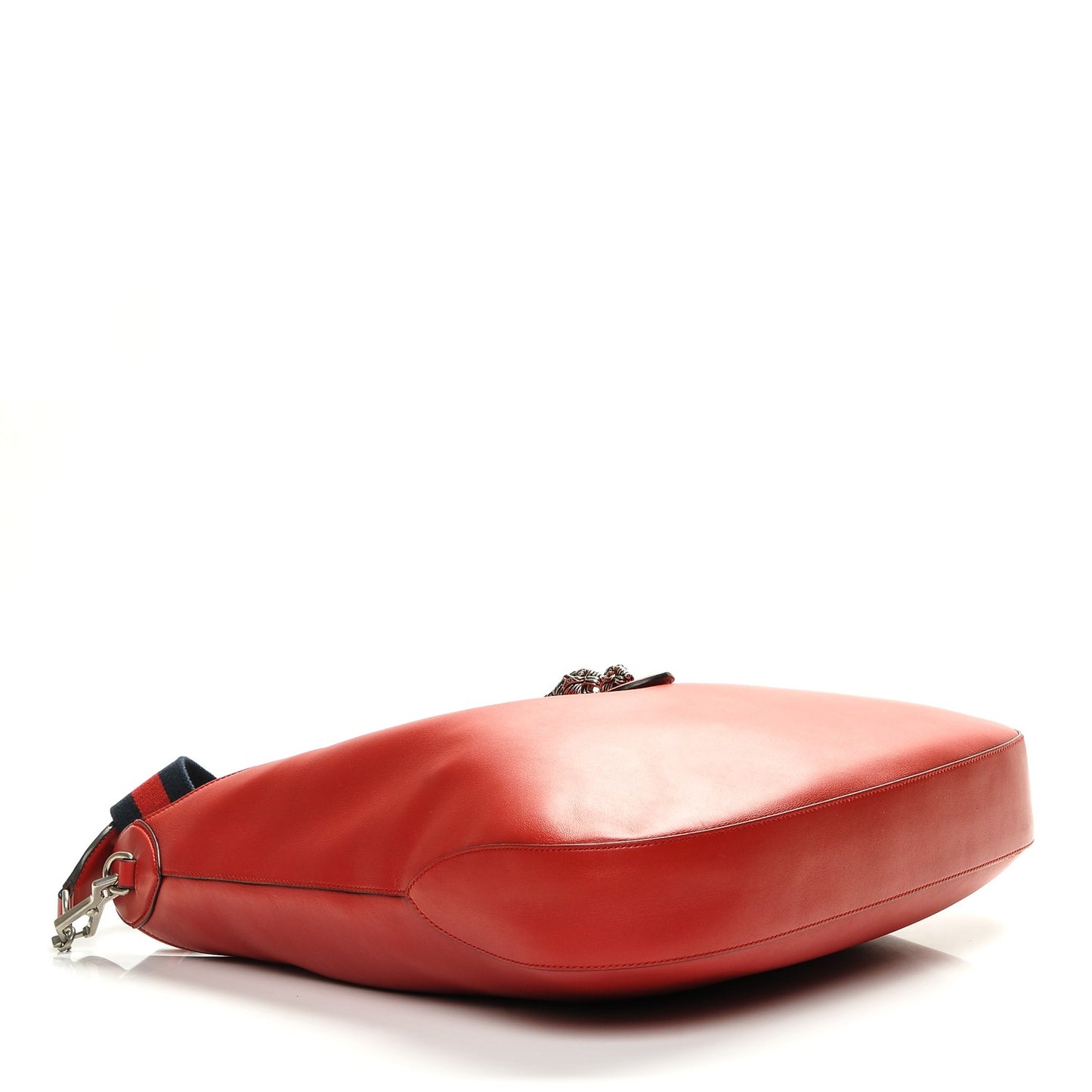 Calfskin Web Large Dionysus Hobo Red