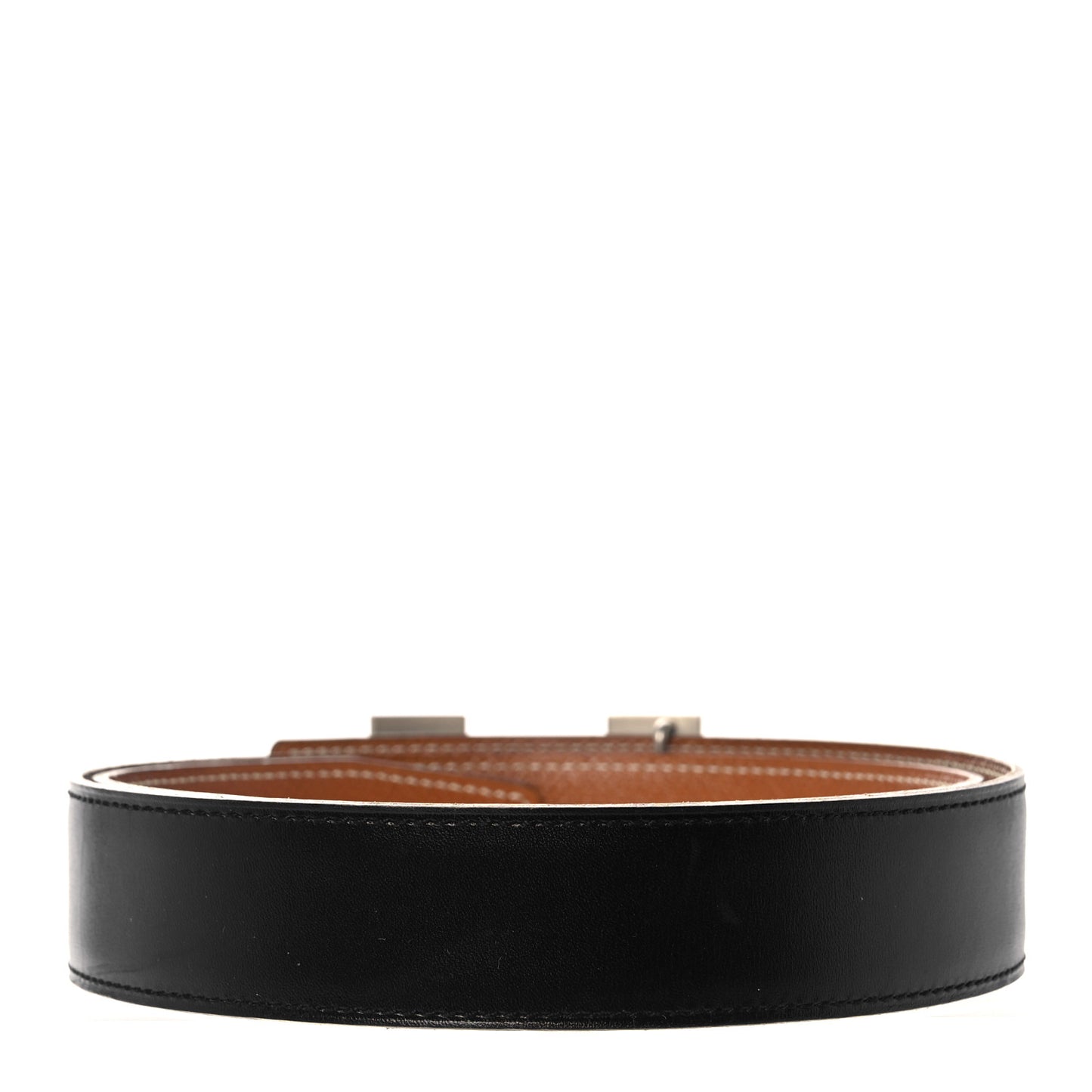 Box Courchevel 38mm Constance H Belt 80 Black Gold