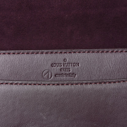 Louis Vuitton Calfskin Chain Louise GM Amarante 5 of 8