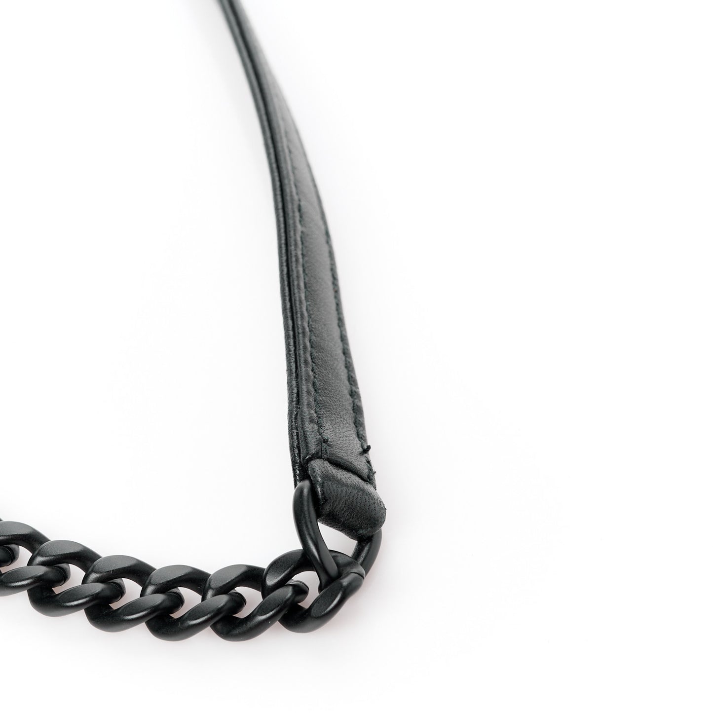 Nappa Triangle Stitched Spectrum Camera Bag Black