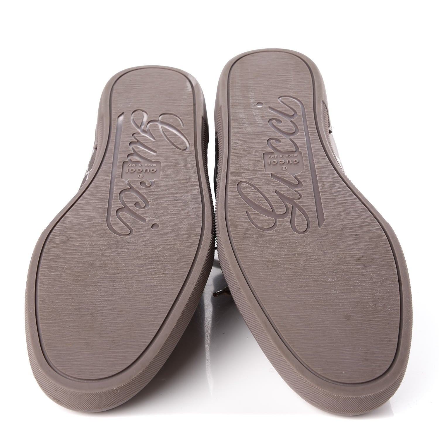 Gucci Imprime Monogram Metallic Miro Soft Calfskin Barcelona Low Top Sneakers 39.5 New Mauve 5 of 13