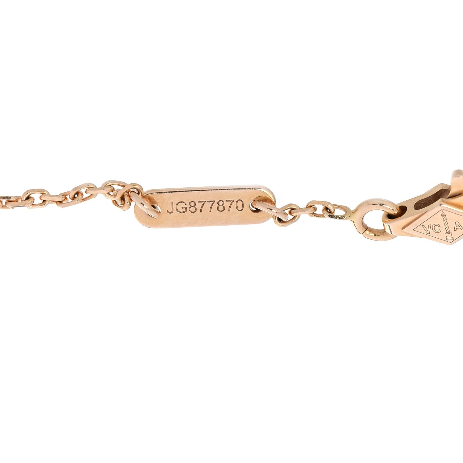 Van Cleef & Arpels 18K Rose Gold Sweet Alhambra Bracelet 4 of 5