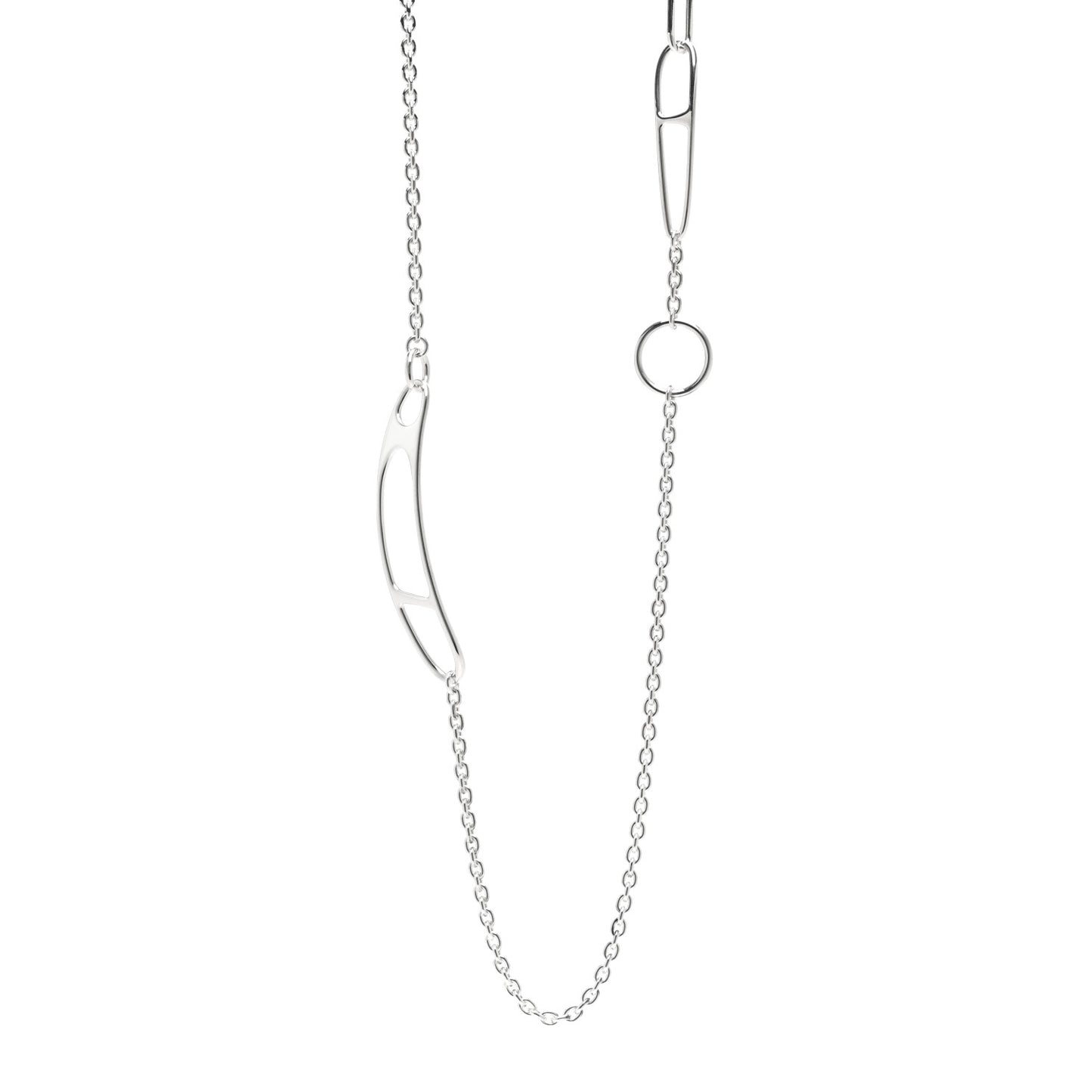 Sterling Silver Chaine d'Ancre Twist Necklace