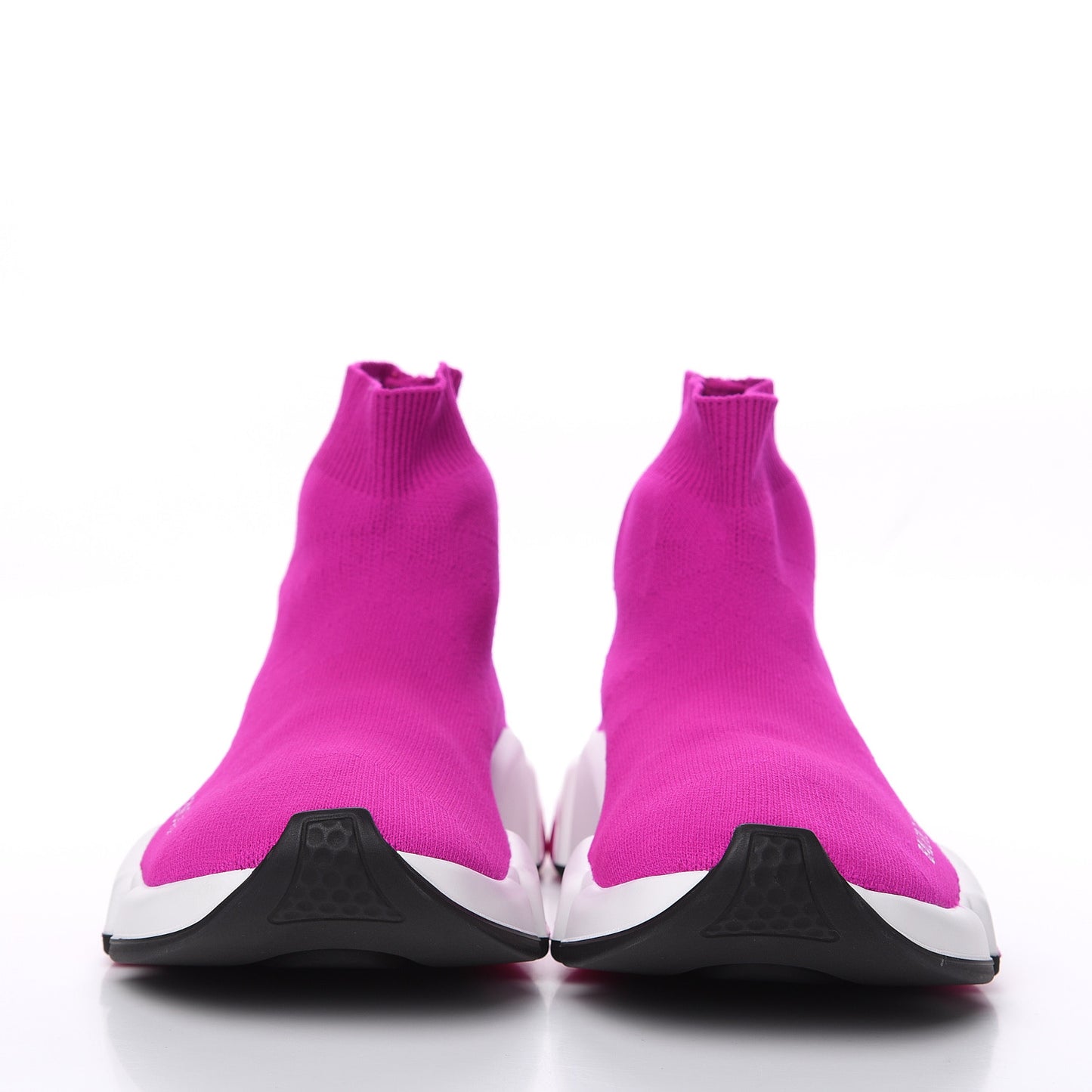 Neoprene Knit Womens Speed Sneakers 37 Fuchsia