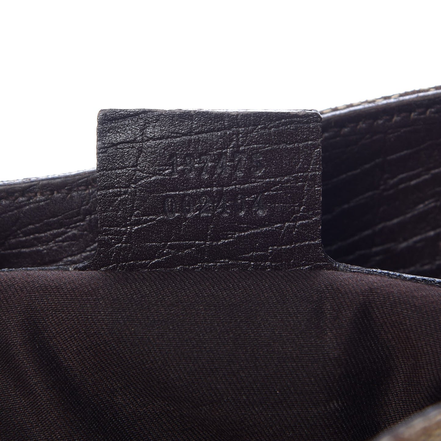 Monogram Small Hasler Tote Dark Brown