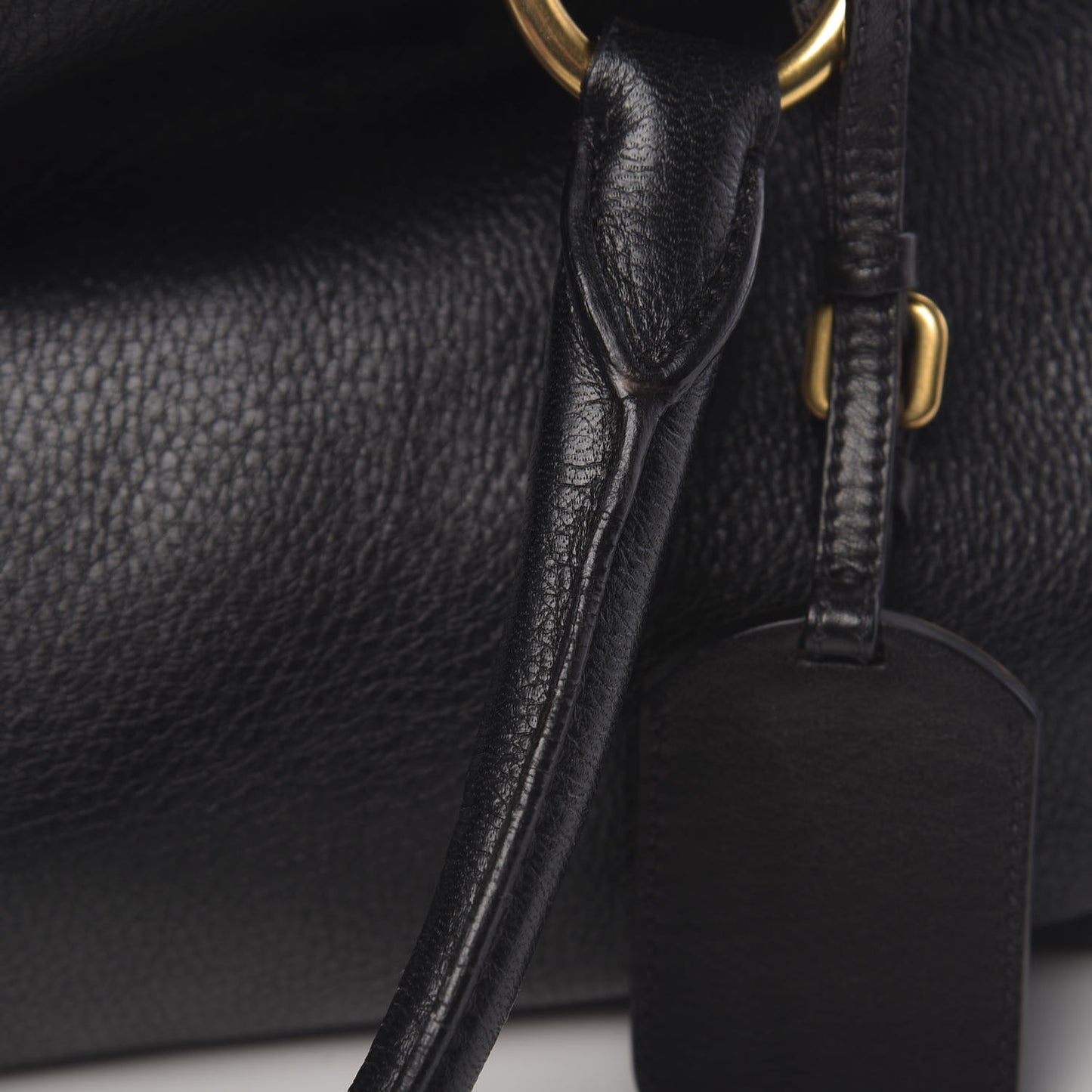 Vitello Daino Tote Black