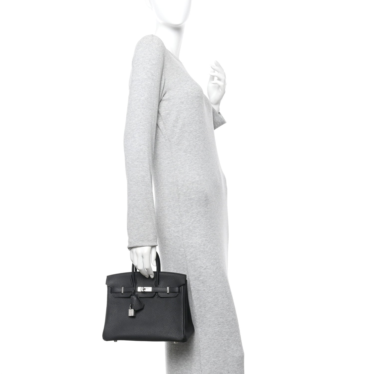 Hermes Togo Birkin 25 Black 2 of 11