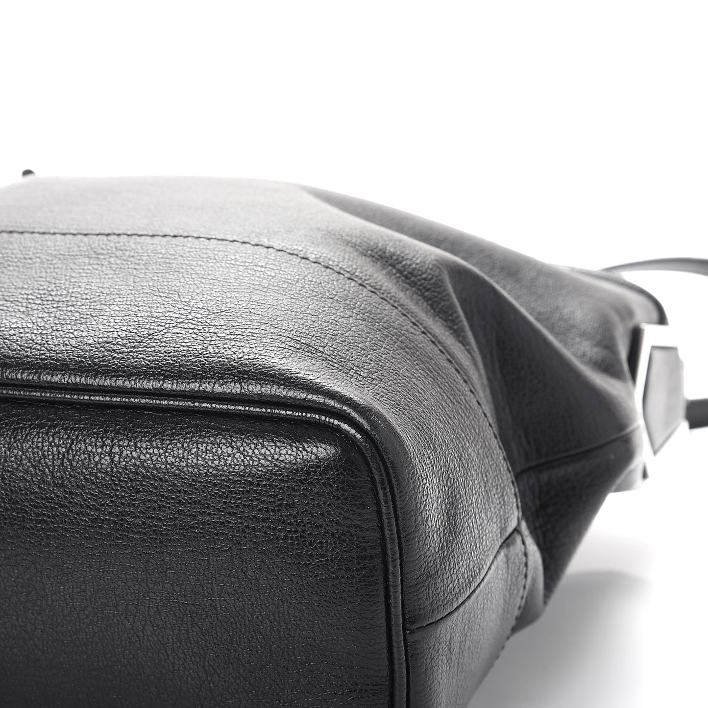 Calfskin 2Jours Bucket Bag Black