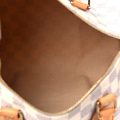 Louis Vuitton Damier Azur Speedy 30 4 of 17
