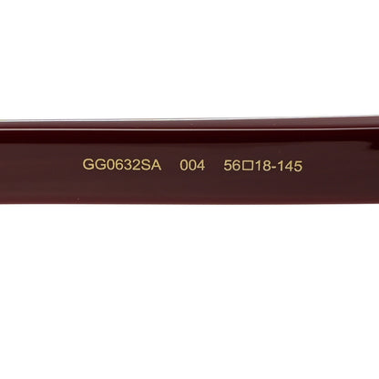 Gucci Acetate Square Frame GG0632SA Sunglasses Burgundy 5 of 8