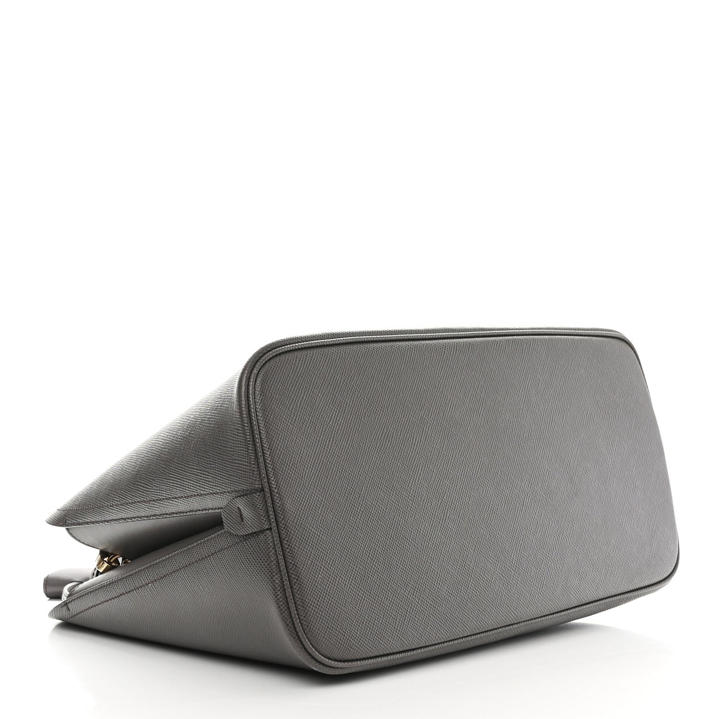 Saffiano Cuir Matinee Tote Fumo Black