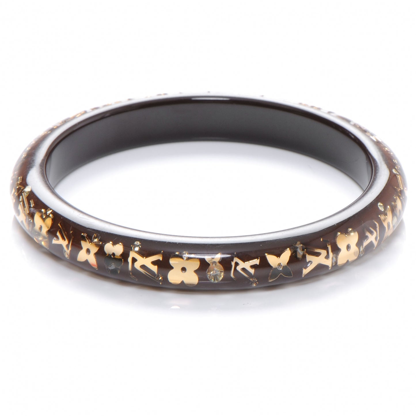 Inclusion Bracelet PM Marron