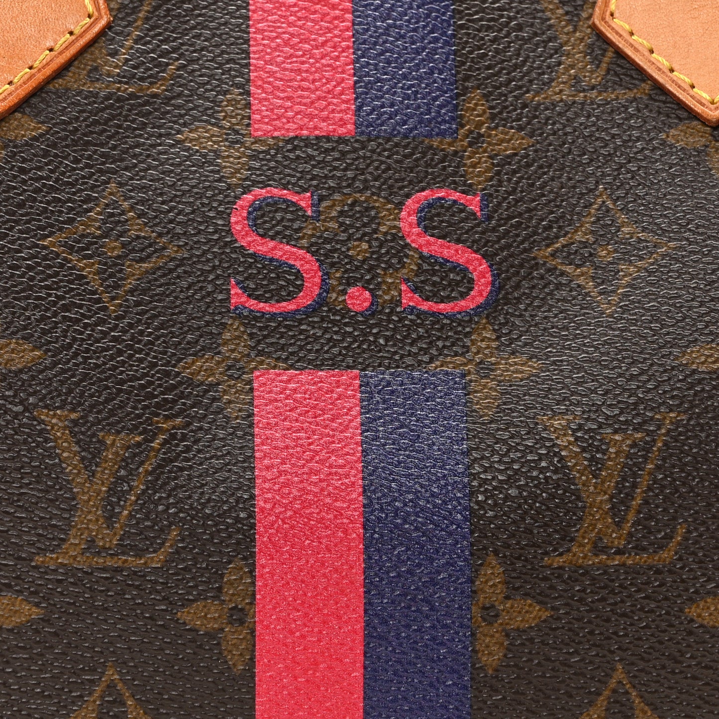 Monogram My LV Heritage Speedy 30 Fuchsia Violet